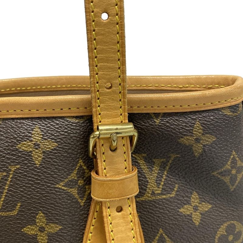 Louis Vuitton Shoulder Bag Monogram Petit Bucket M42238 -