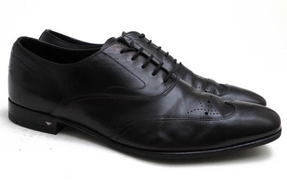 Prada Shoes Business Shoes Business Men Leather Genuine Black 073 Medallion