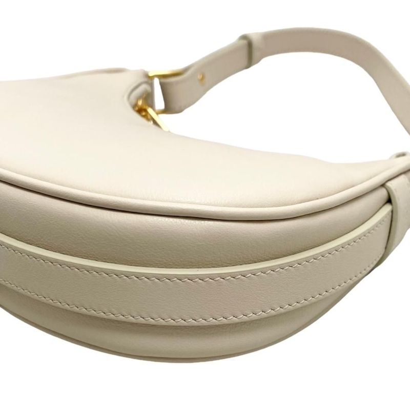 Celine Handbag Smooth Calfskin Mini Bag Beige Gold Hardware Celine