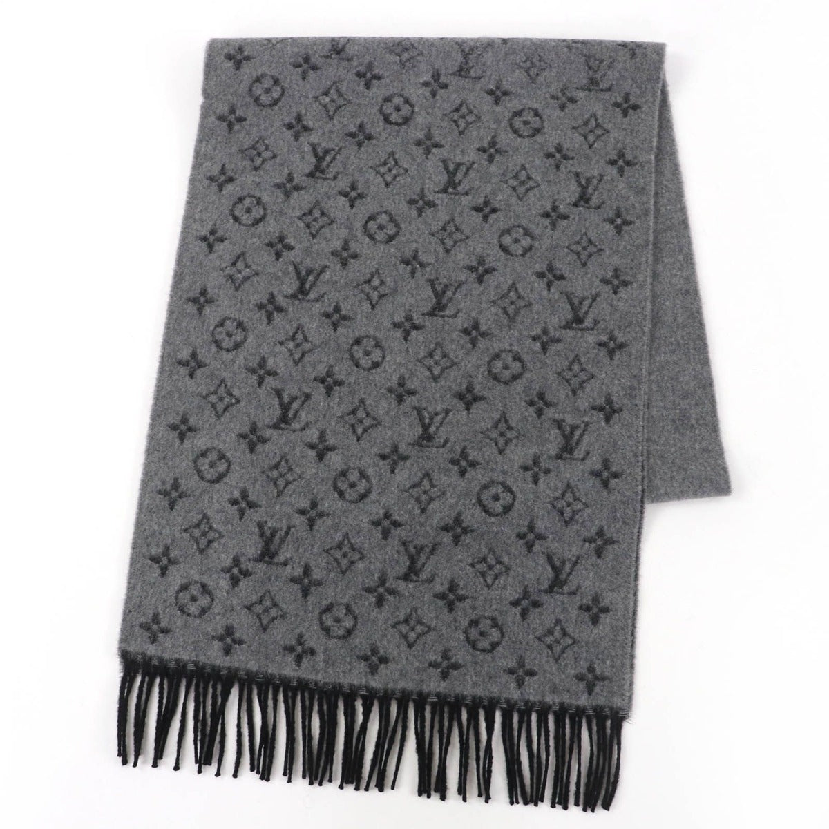 Louis Vuitton Scarf Monogram Gradient Cashmere Wool