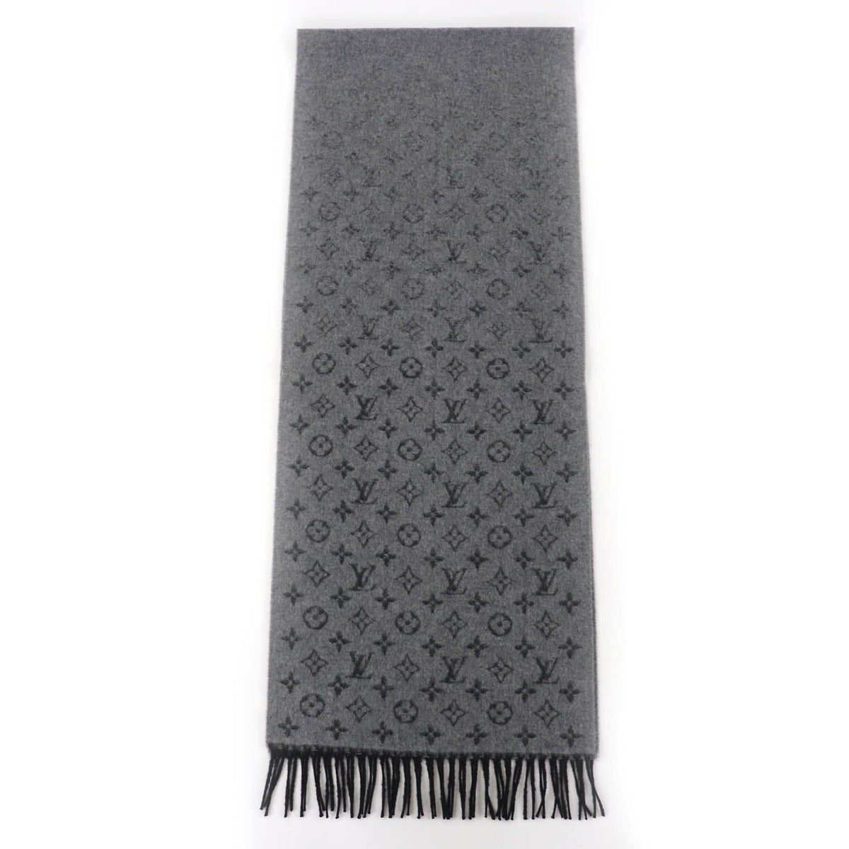 Louis Vuitton Scarf Monogram Gradient Cashmere Wool — view 3