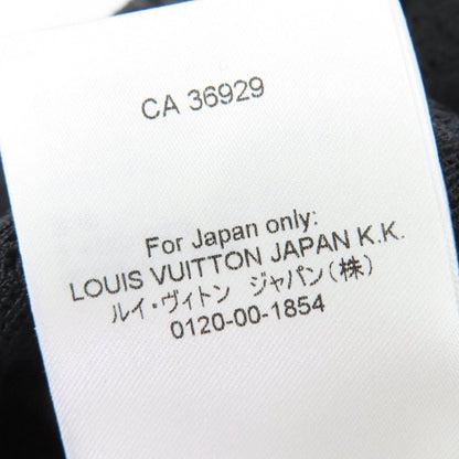 Louis Vuitton Floral Lace Short Sleeve Top Black 36 — view 8