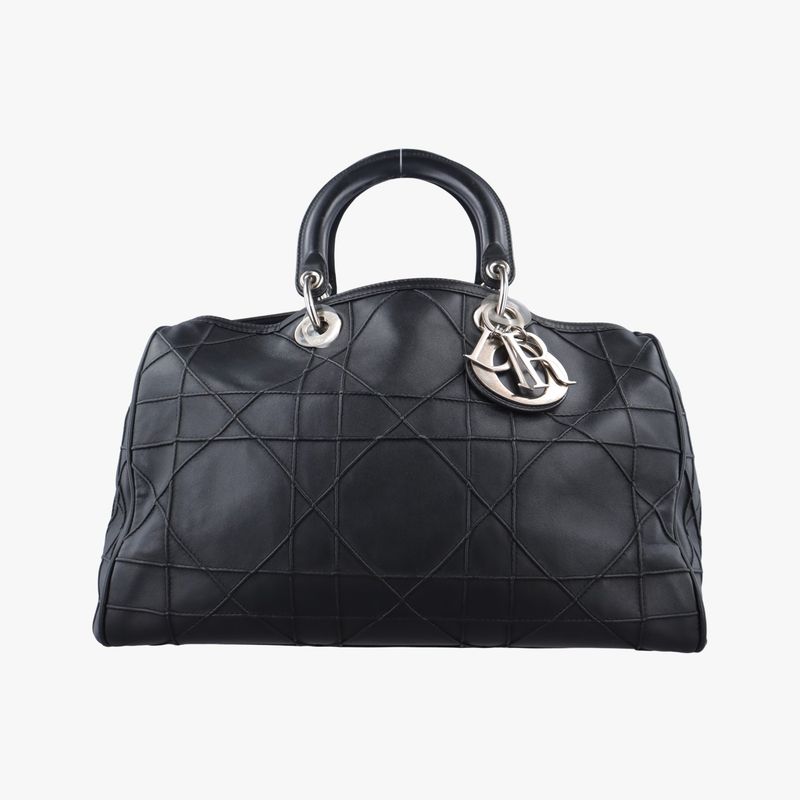 Christian Diorchristian Dior Granville Black Lamb Skin 17-bo-0171