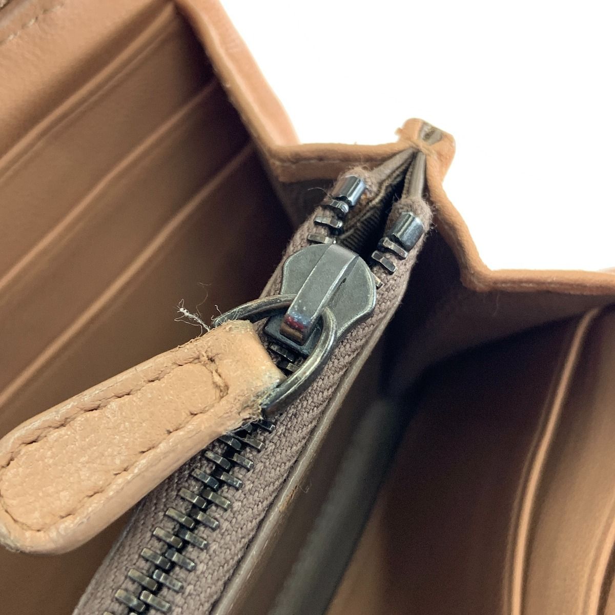 Bottega Veneta Intrecciato Leather Long Wallet Long Wallet Pink