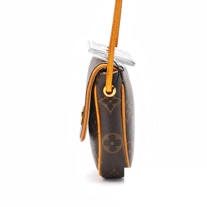 Louis Vuitton Cancun Mini Shoulder Bag Pochette Brown — view 4