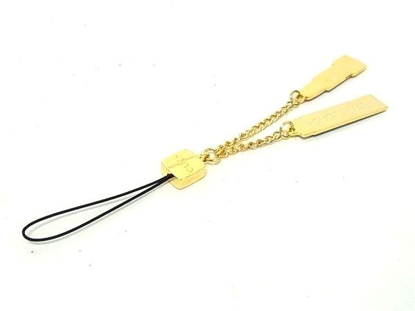 Chanel Logo Rouge Allure Key Holder Charm Women's Gold And Multicolor