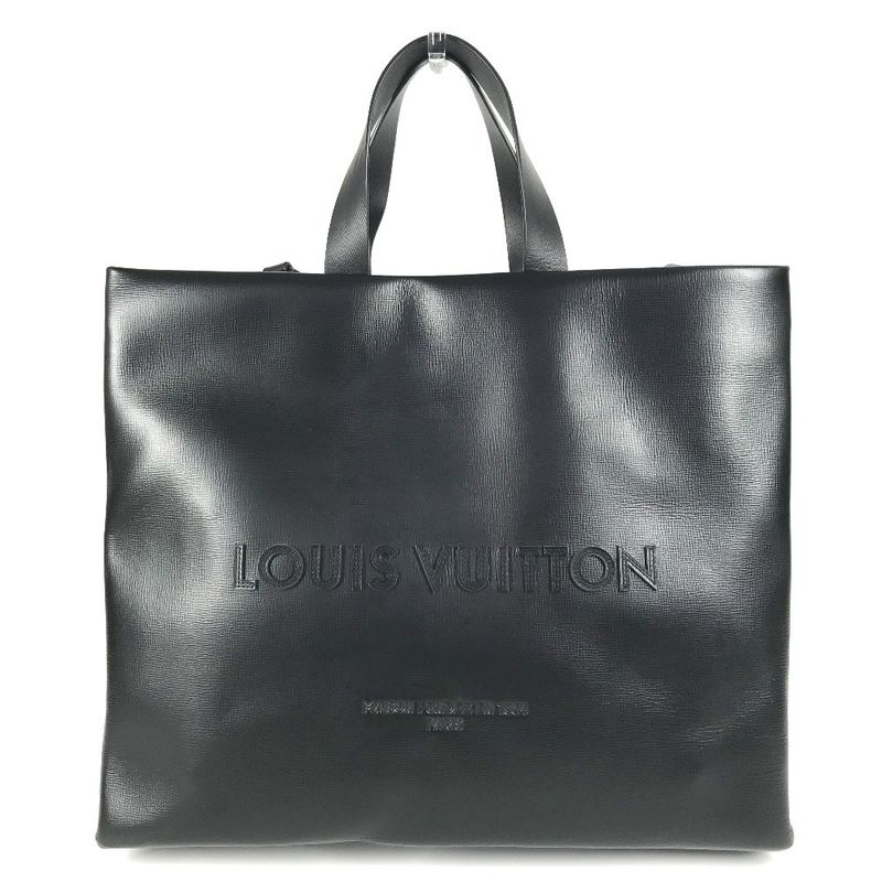 Louis Vuitton Tote Bag Shopper Tote MM M13979 Black