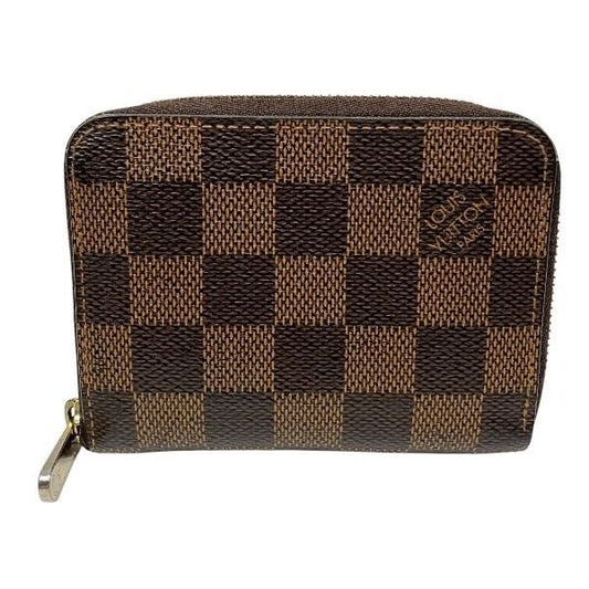 Louis Vuitton Damier Zippy Coin Purse N63070 Wallet Coin Case Unisex
