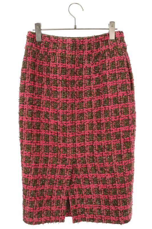 Chanel P73672v65199 Tweed Skirt Women 34