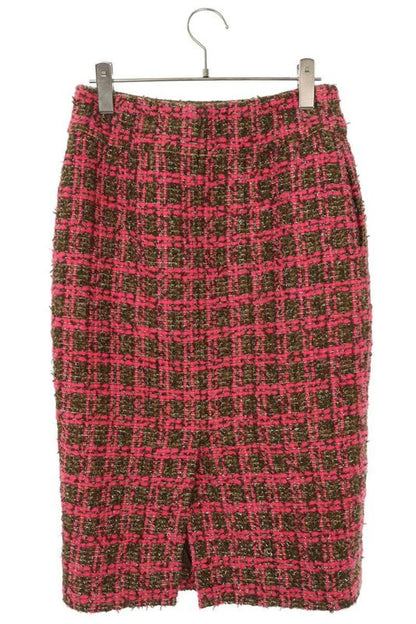 Chanel P73672v65199 Tweed Skirt Women 34