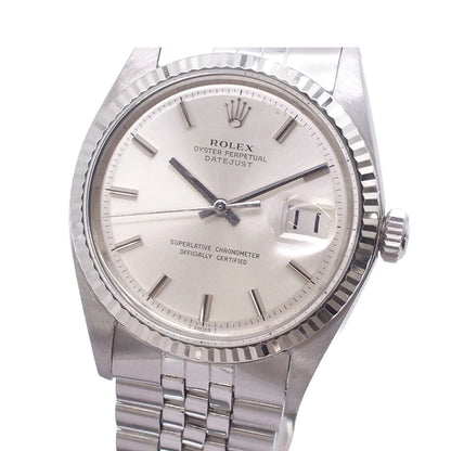 Rolex Datejust Wrapped Jubilee Watch Vintage Silver SS 18K White Gold