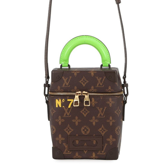 Louis Vuitton Monogram Vertical Box Trunk 2-Way Shoulder Bag Virgil Avro