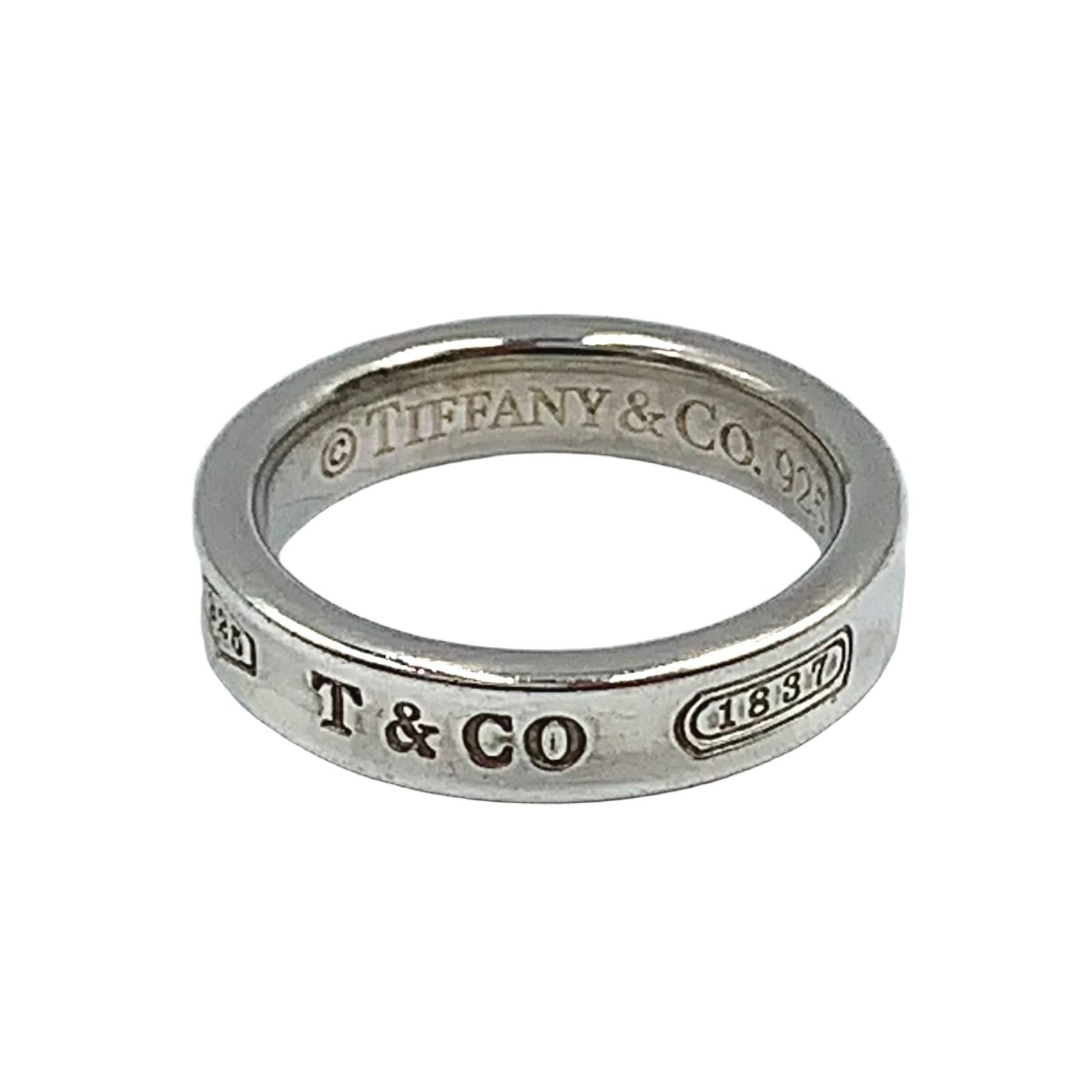 Tiffany & Co Narrow Silver Ring