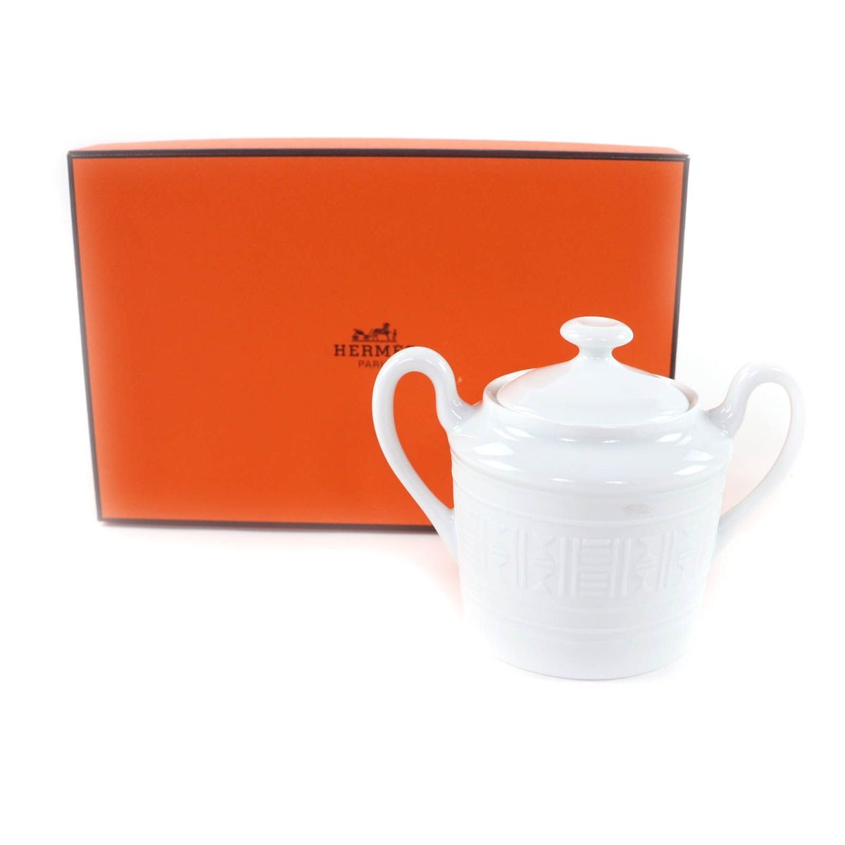 Hermes Age Sugar Pot Tableware White — view 2