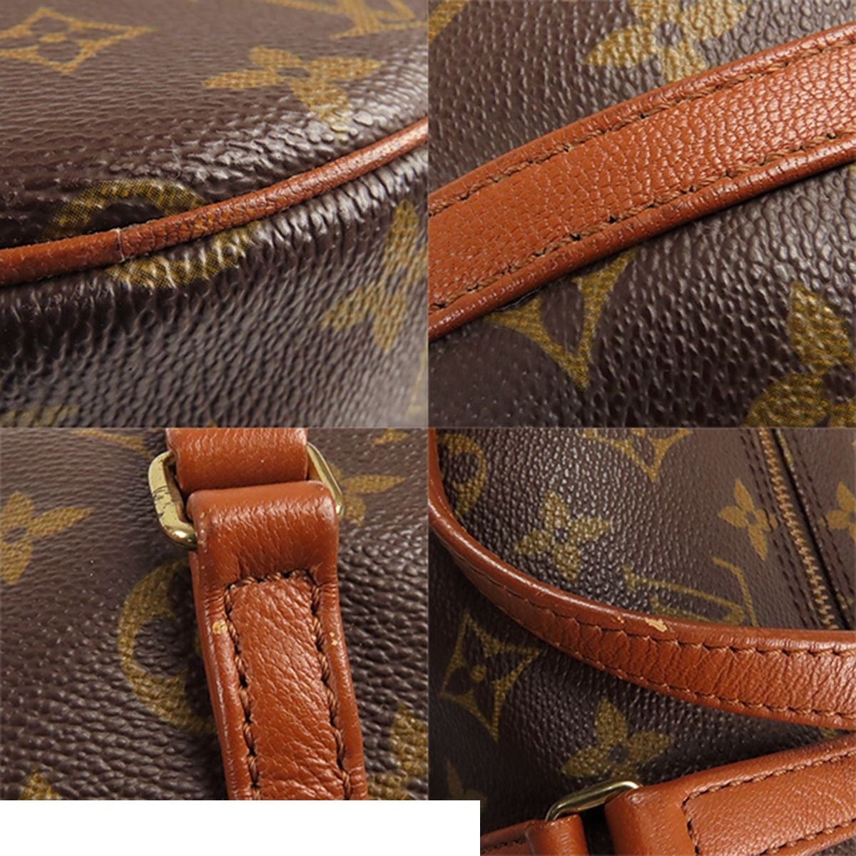 Louis Vuitton Papillon 30 Brown Monogram Canvas Vintage Handbag — view 7