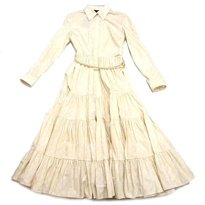 Louis Vuitton Dress Beige