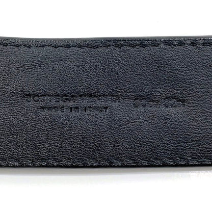 Bottega Veneta Belt Black Intrecciato Excellent Condition 84cm (33.07in) 34mm