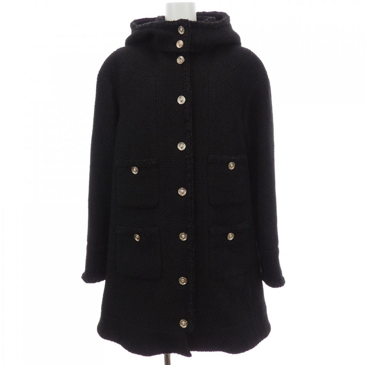 Chanel Coat Black 42