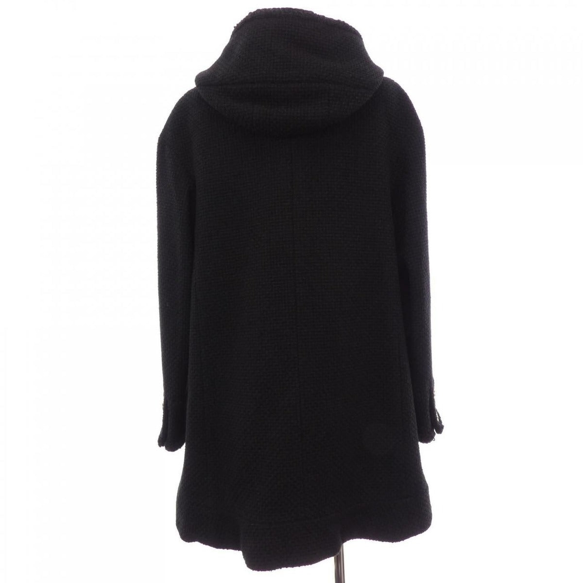 Chanel Coat Black 42 — view 2