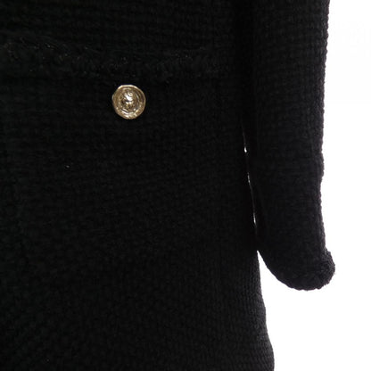 Chanel Coat Black 42 — view 7