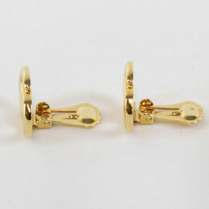 Christian Dior Logo Earrings