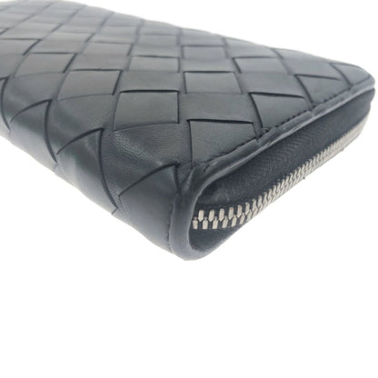 Bottega Veneta Intrecciato Zip Around Wallet Long Wallet