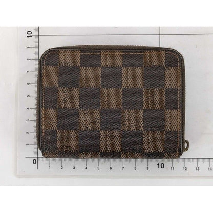 Louis Vuitton Coin Case Zippy Purse Ebene Damier — view 2