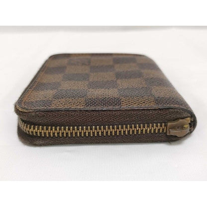Louis Vuitton Coin Case Zippy Purse Ebene Damier — view 5
