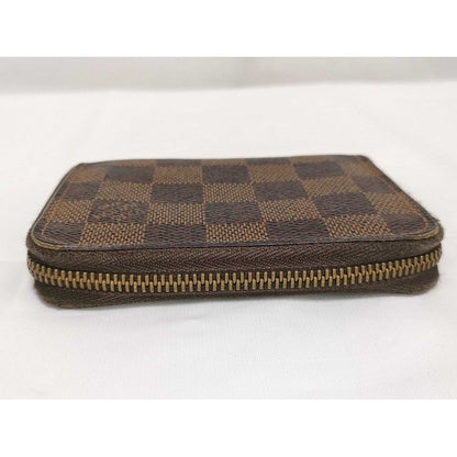 Louis Vuitton Coin Case Zippy Purse Ebene Damier — view 6