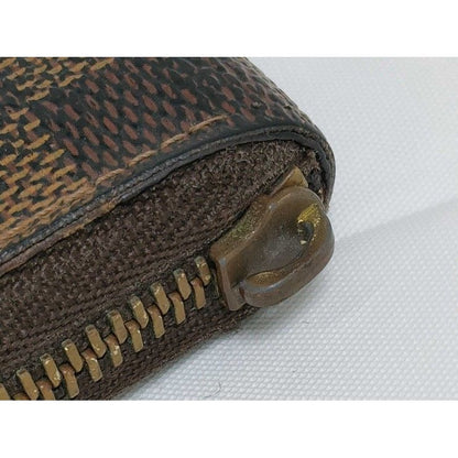 Louis Vuitton Coin Case Zippy Purse Ebene Damier — view 10