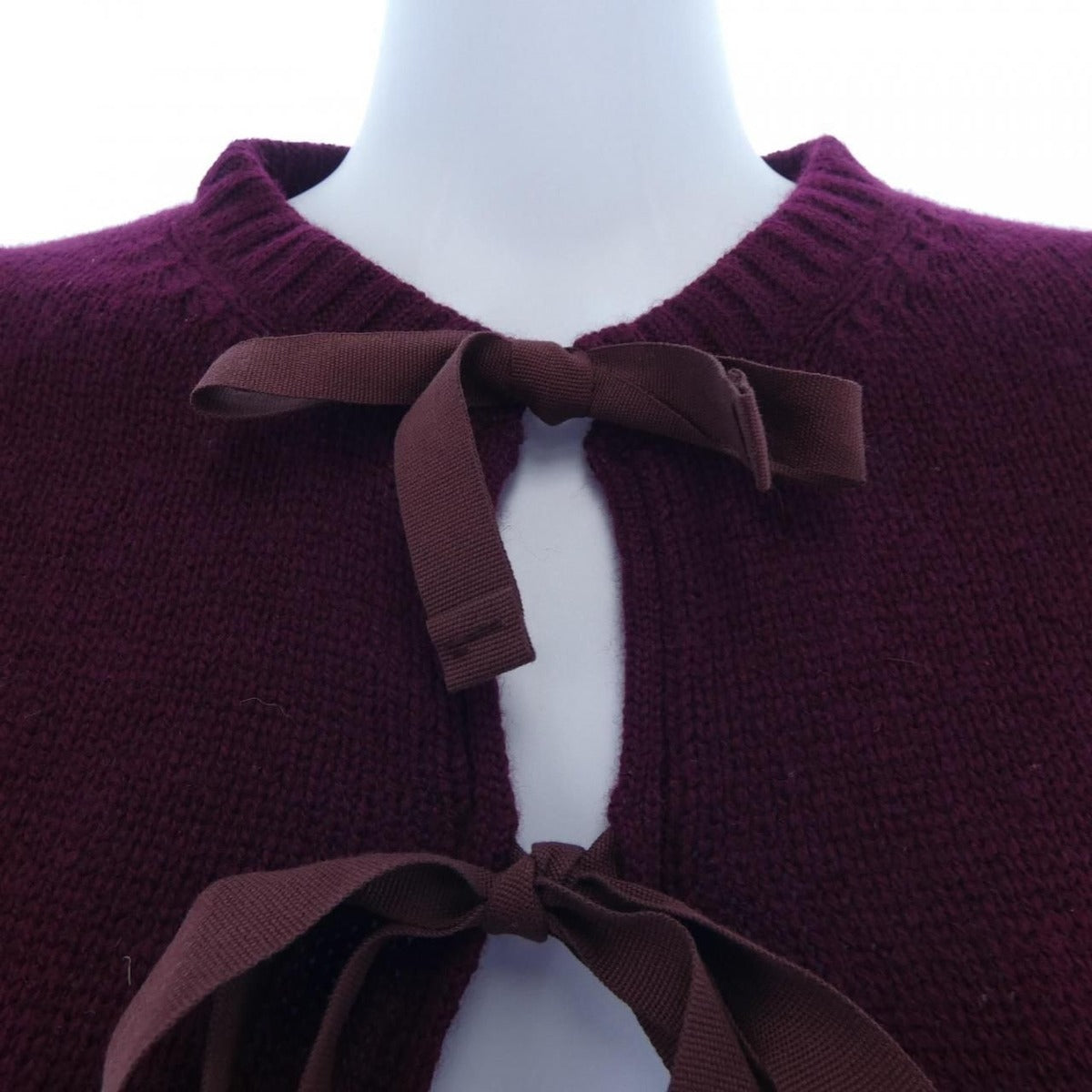 Prada Cardigan Cashmere Red — view 5