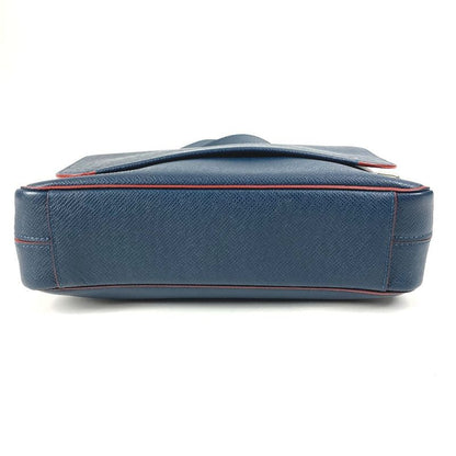 Louis Vuitton Shoulder Bag Romain PM NM M30623 Taiga Leather Océan Navy