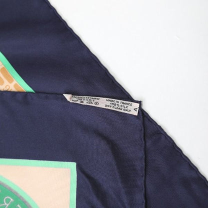 Hermes Carré 90 Carré 90 LES Haras Nationaux Scarf Hermes Navy