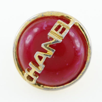 Chanel Gold Plated Red/gold 95A Ladies 31.7g Earring