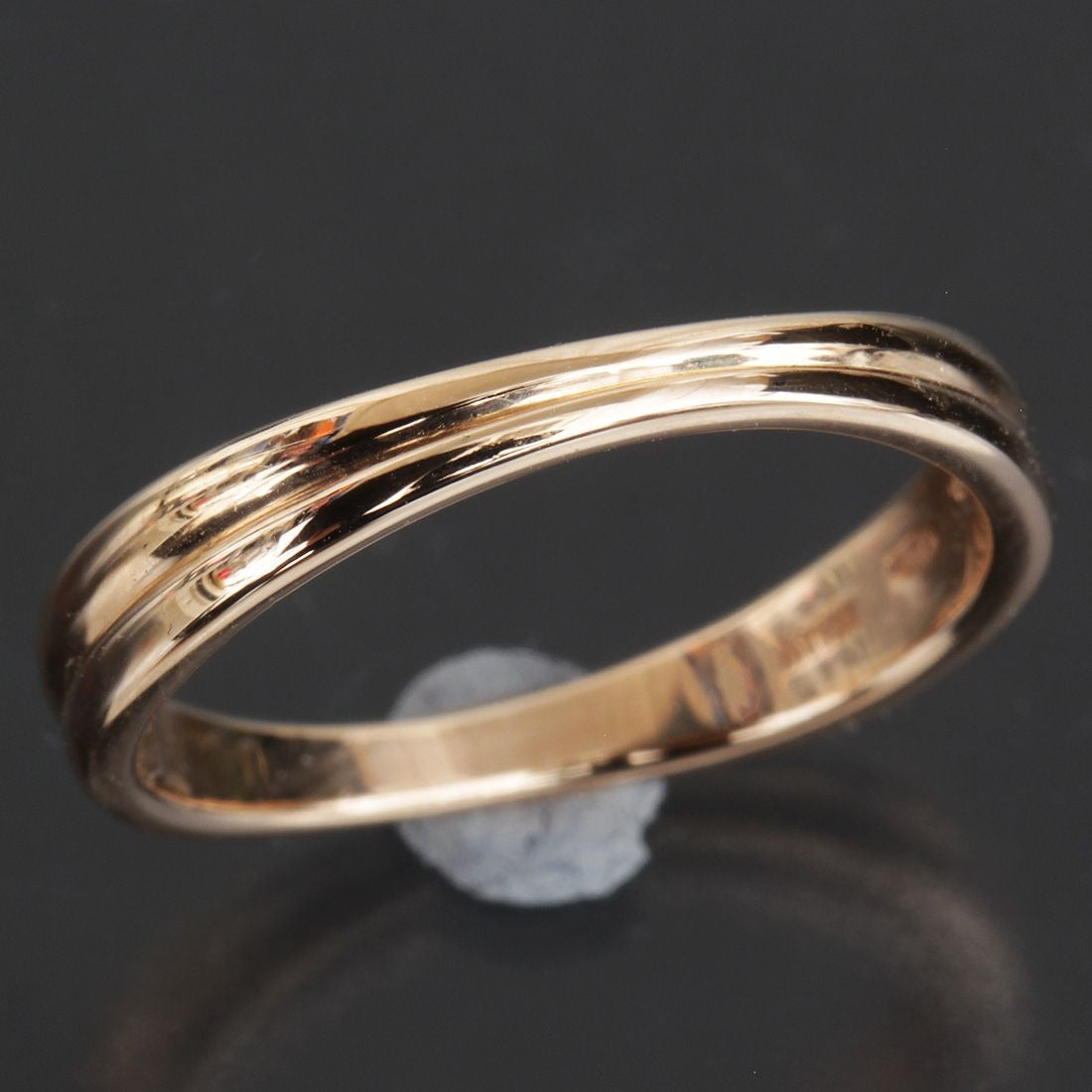 Tiffany & Co. Double Wave Ring 18K Pink Gold