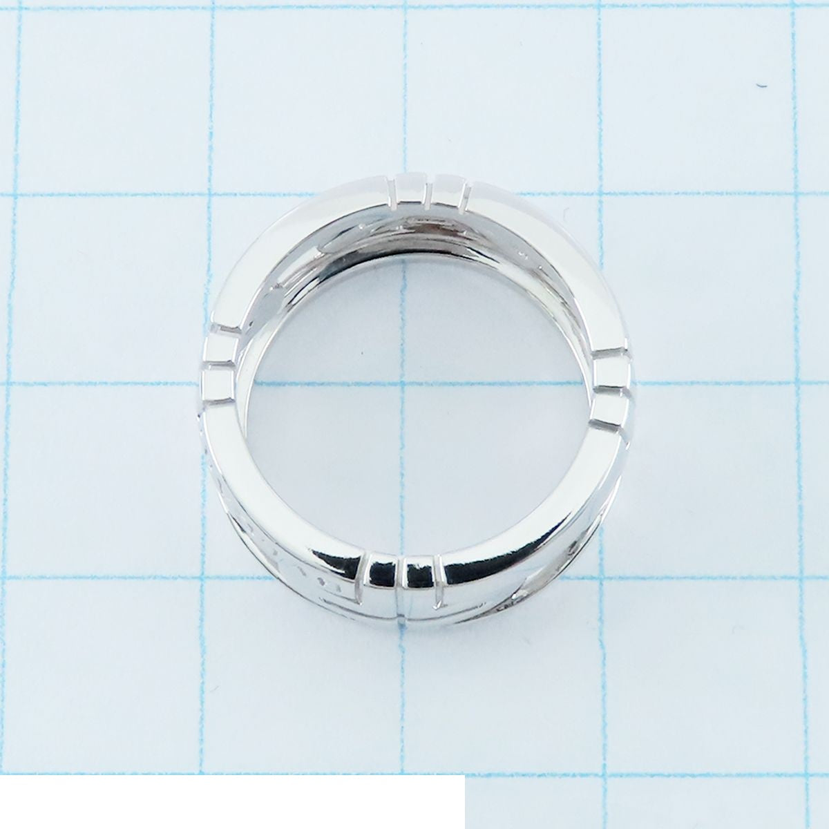 Bvlgari Parentesi Ring White Gold 18k Open Work — view 5