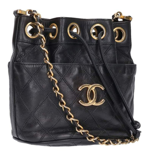 Chanel Decacoco Quilted Matelasse Chain Shoulder Bag Women
