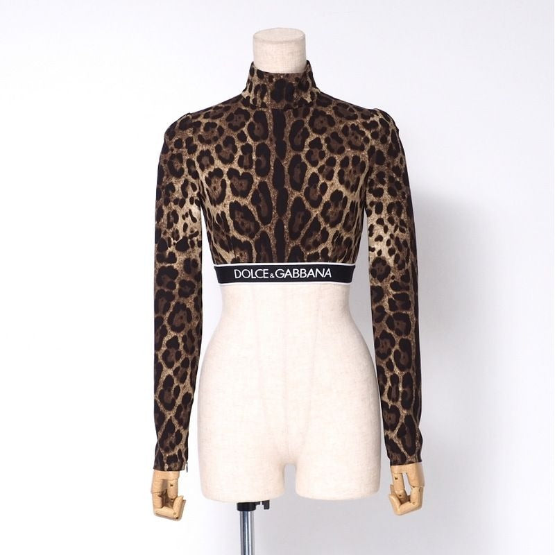 Dolce & Gabbana Top 38 Cropped Short Length High Shirt