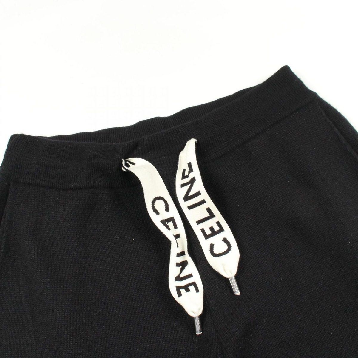 Celine Pants Logo Knit Wool Cashmere — view 5
