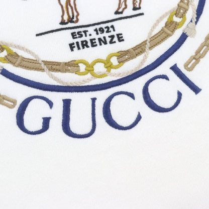 Gucci 24SS 760367 100% Cotton GG Logo Embroidery Horse Firenze High Neck