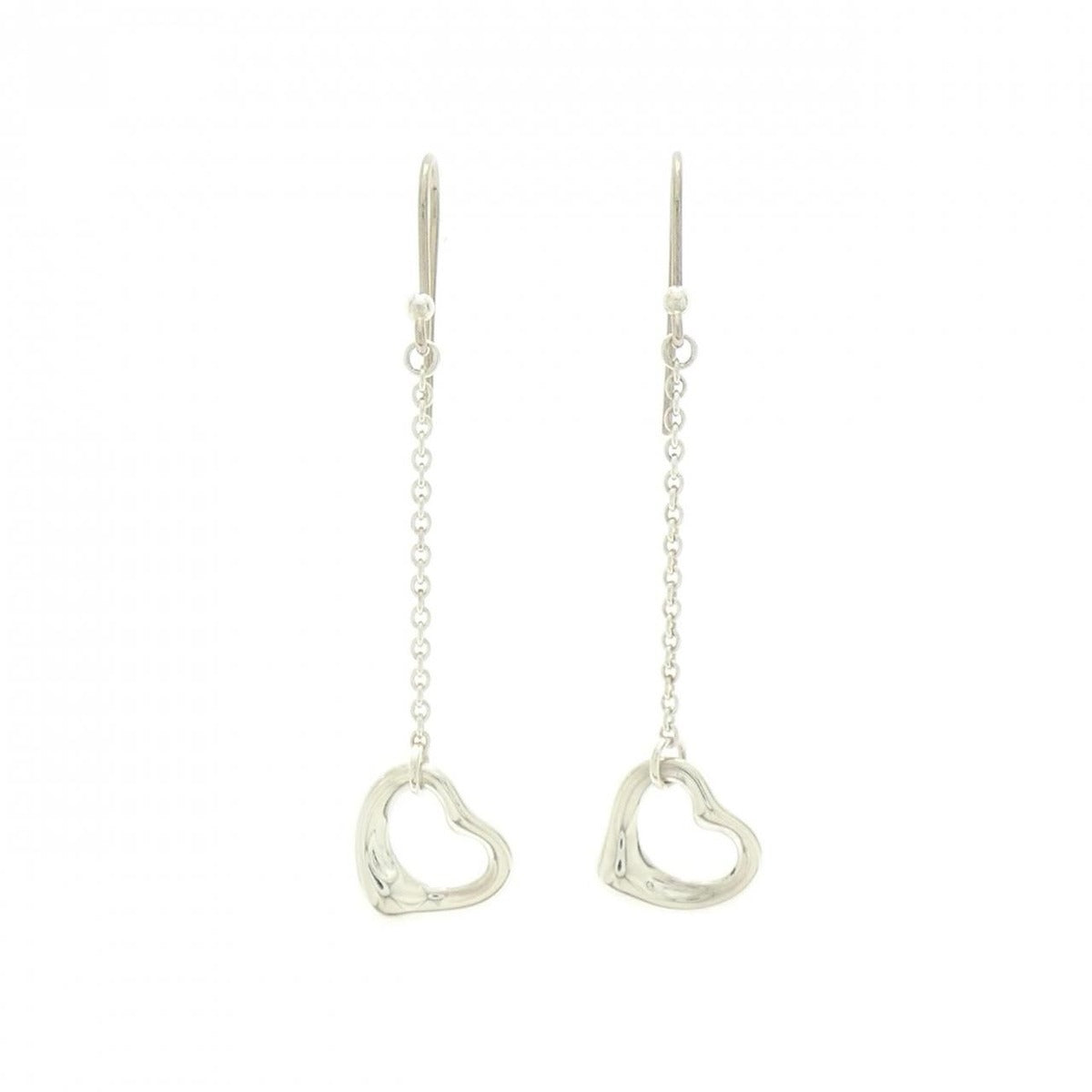 Tiffany & Co Open Heart Drop Earrings