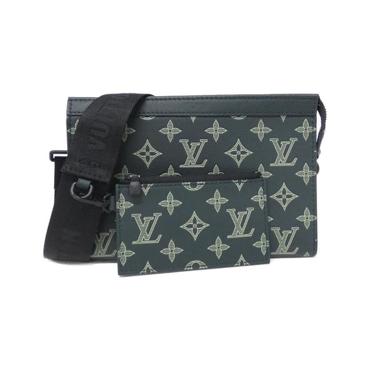 Louis Vuitton Monogram Shadow Gaston Wearable Wallet Shoulder Bag