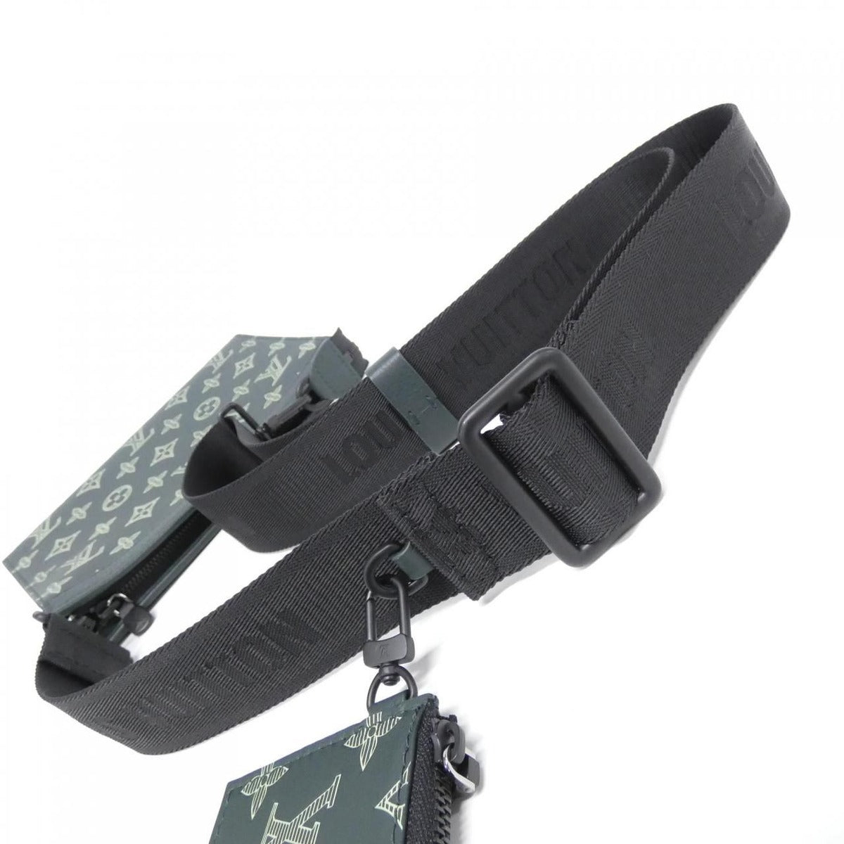 Louis Vuitton Monogram Shadow Gaston Wearable Wallet Shoulder Bag — view 6