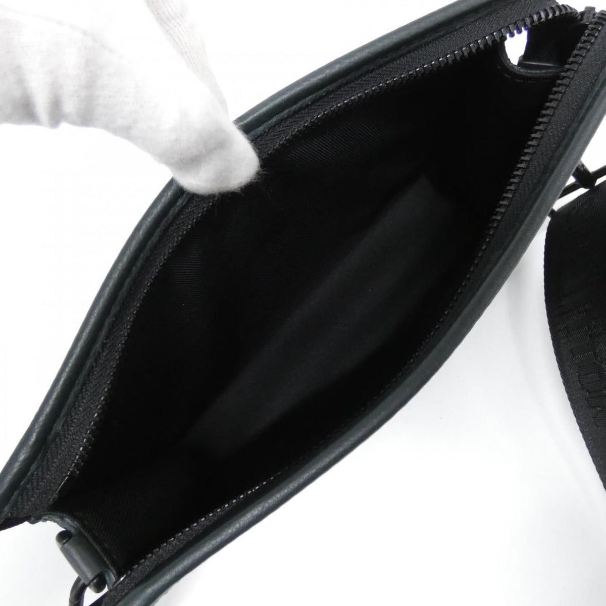 Louis Vuitton Monogram Shadow Gaston Wearable Wallet Shoulder Bag — view 7
