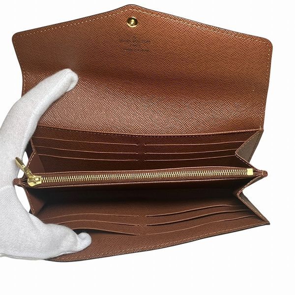 Louis Vuitton Monogram Portefeuille Sarah M60531 Long Wallet Unisex
