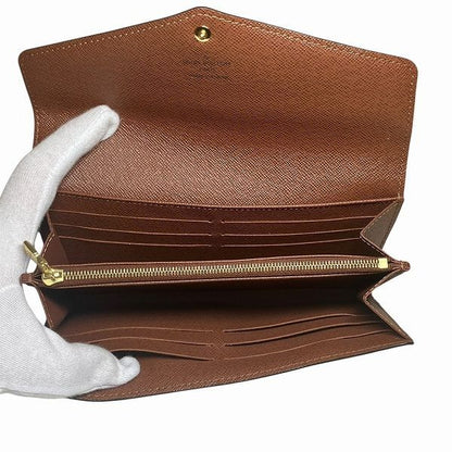 Louis Vuitton Monogram Portefeuille Sarah M60531 Long Wallet Unisex
