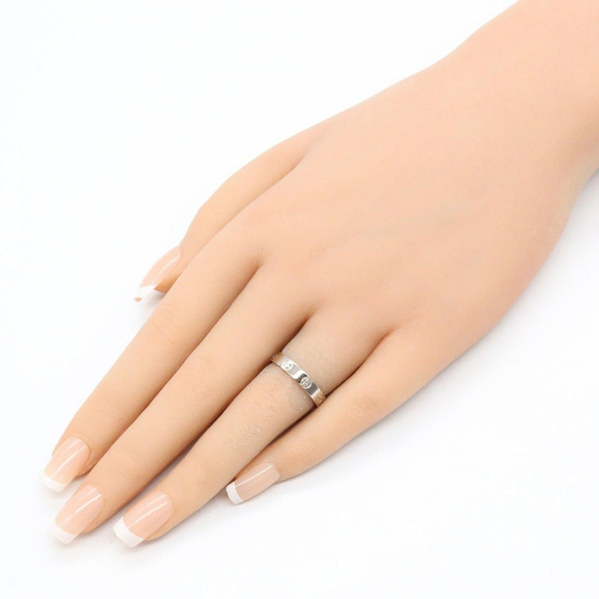 Cartier Ring Mini Love 18K White Gold — view 7