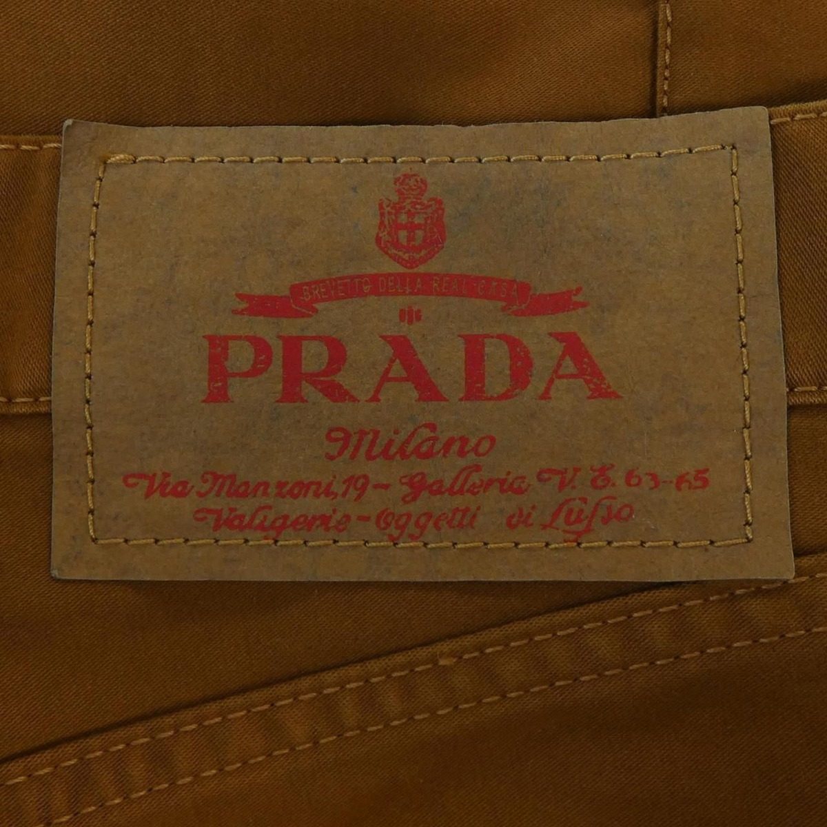 Prada Triangle Logo Pants — view 6
