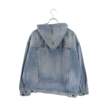 Balenciaga 719313 Tnw01 Denim Anorak Blouson Jacket Men's — view 2