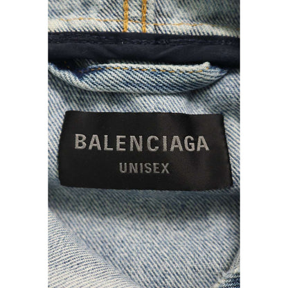 Balenciaga 719313 Tnw01 Denim Anorak Blouson Jacket Men's — view 3